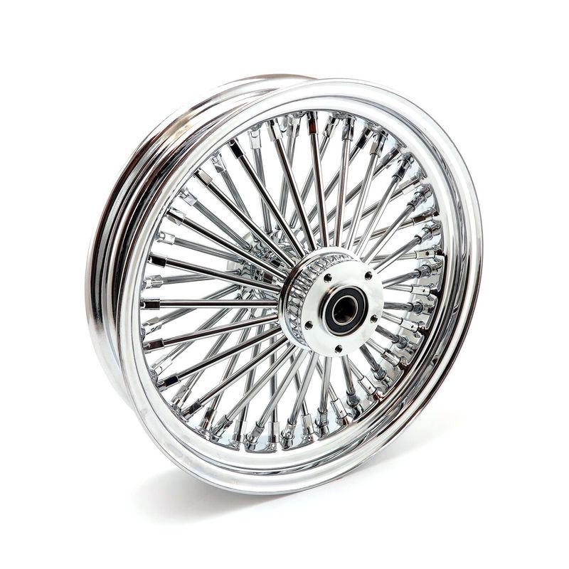 Framhjul MCS 48 16 DF 3.50 FLT/Touring 00-07 krom
