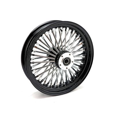 Bakhjul MCS radial 48 tjocka ekrar 3.50x16 svart Dyna 06-07