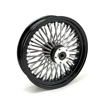 Bakhjul MCS radial 48 tjocka ekrar 3.50x16 svart Dyna 06-07
