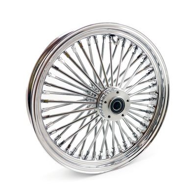 Framhjul MCS 48 18 DF 3.50 FLT/Touring 00-07 krom