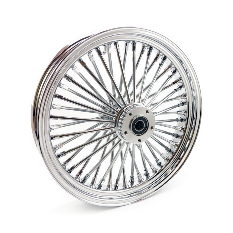 Framhjul MCS 48 18 DF 3.50 FLT/Touring 00-07 krom