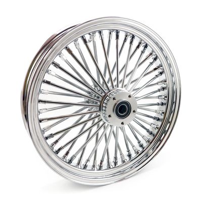 Framhjul MCS 48 18 DF 3.50 FLT/Touring 00-07 krom