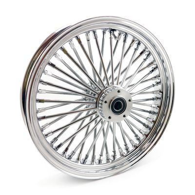 Framhjul MCS 48 18 DF 3.50 FLT/Touring 00-07 krom