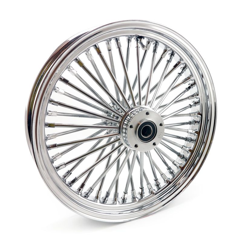Framhjul MCS 48 18 DF 3.50 FLT/Touring 00-07 krom