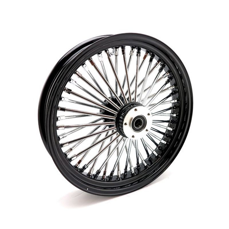Framhjul MCS 48 18 DF 3.50 FLT/Touring 00-07 svart