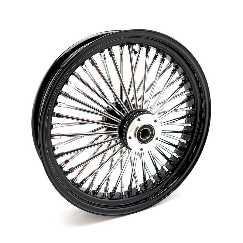 Framhjul MCS 48 18 DF 3.50 FLT/Touring 00-07 svart