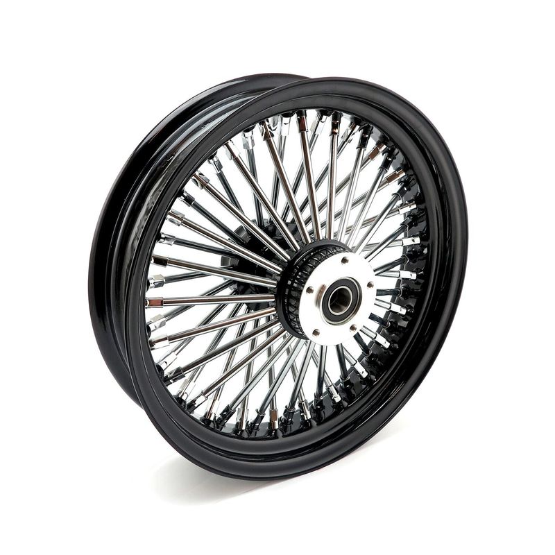 Framhjul MCS 48 16 DF 3.50 FLT/Touring 00-07 svart