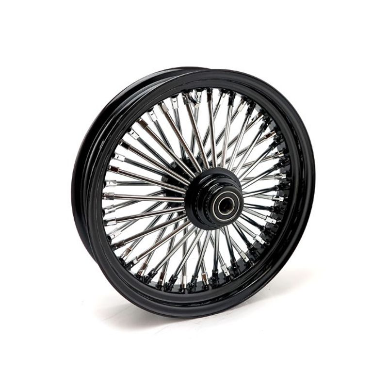 Framhjul MCS radial 48 tjocka ekrar 3.50x16 enkel skiva svart FXDWG 04-05
