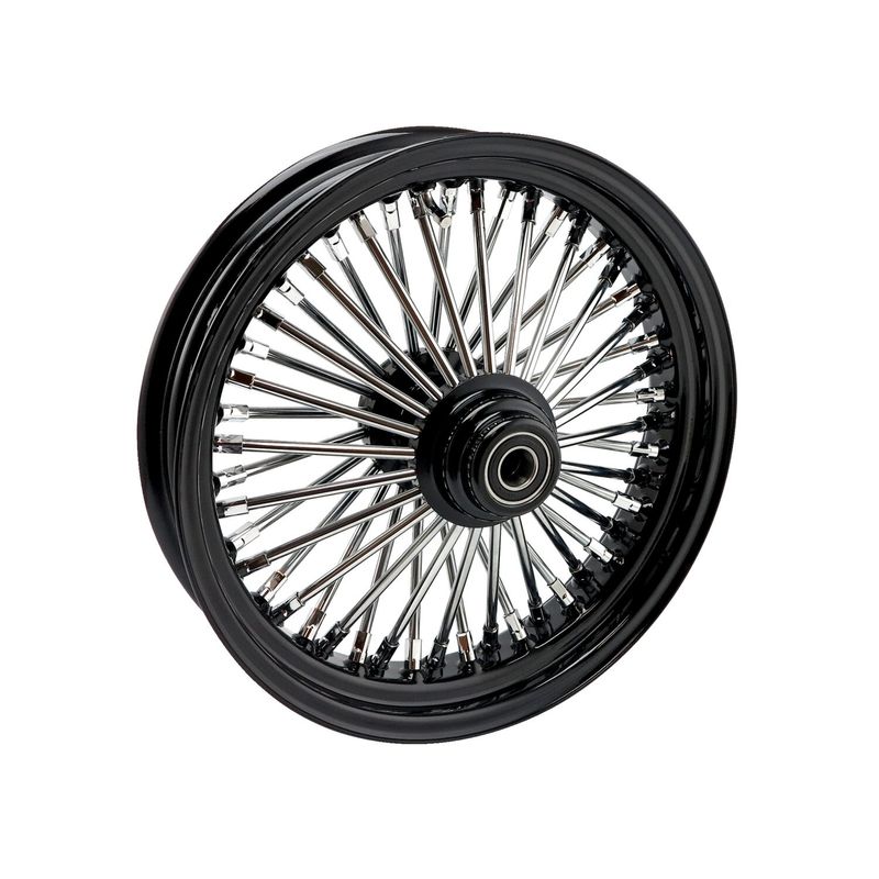 Framhjul MCS radial 48 tjocka ekrar 3.50x16 enkel skiva svart FXDWG 04-05