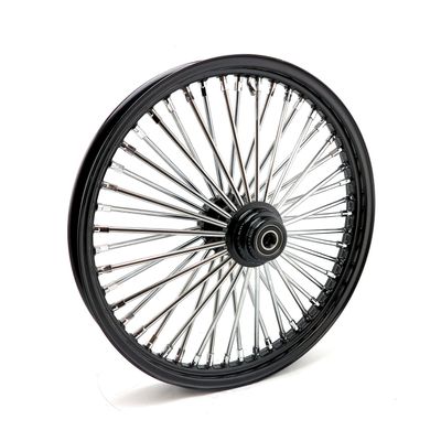 Framhjul MCS radial 48 tjocka ekrar 2.15x21 enkel skiva svart FXDWG 04-05