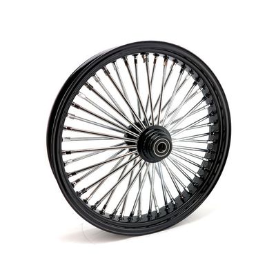 Framhjul MCS radial 48 tjocka ekrar 3.50x21 enkel skiva svart FXDWG 04-05