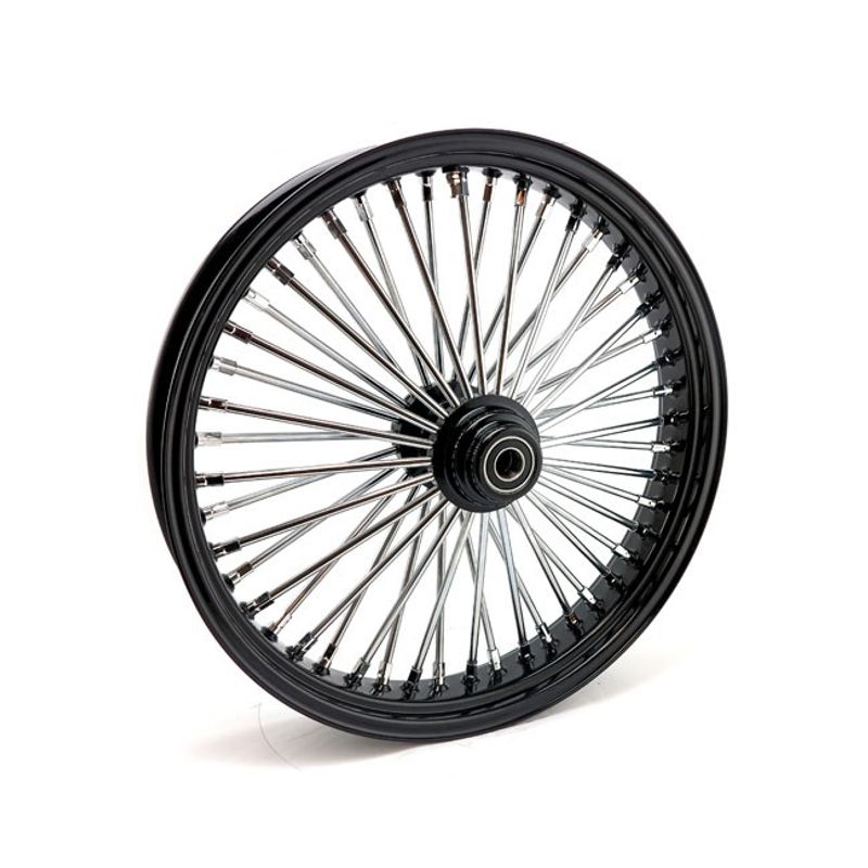 Framhjul MCS radial 48 tjocka ekrar 3.50x21 enkel skiva svart FXDWG 04-05
