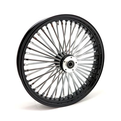 Framhjul MCS radial 48 tjocka ekrar 3.50x21 enkel skiva svart FXDWG 04-05