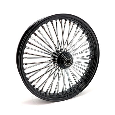 Framhjul MCS radial 48 tjocka ekrar 3.50x21 enkel skiva svart FXDWG 04-05