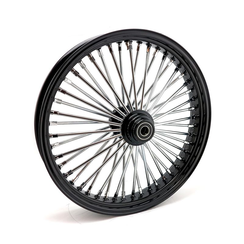 Framhjul MCS radial 48 tjocka ekrar 3.50x21 enkel skiva svart FXDWG 04-05