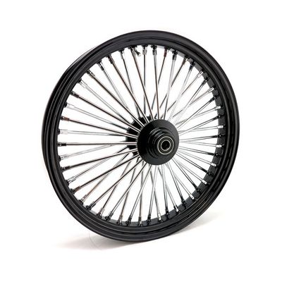 Framhjul MCS radial 48 tjocka ekrar 3.50x23 enkel skiva svart FXDWG 04-05