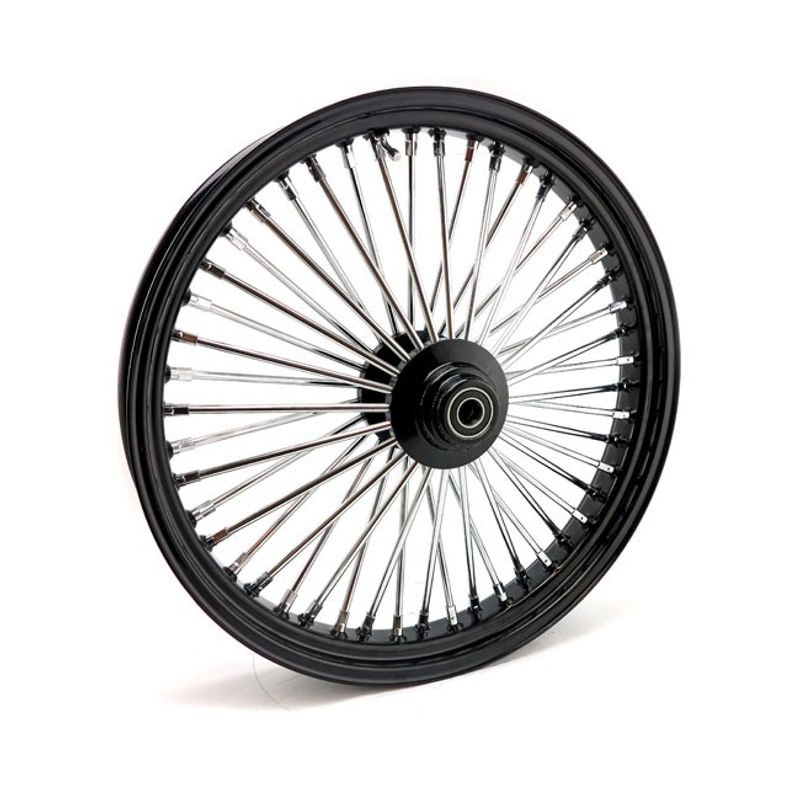 Framhjul MCS radial 48 tjocka ekrar 3.50x23 enkel skiva svart FXDWG 04-05