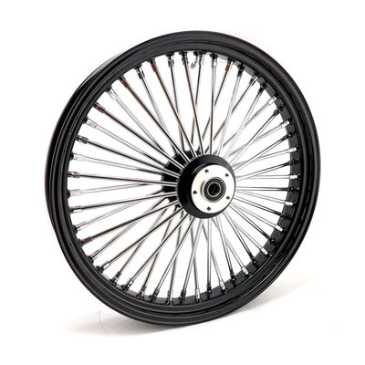 Framhjul MCS radial 48 tjocka ekrar 3.50x23 enkel skiva svart FXDWG 04-05