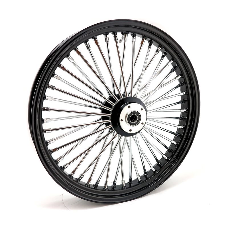 Framhjul MCS radial 48 tjocka ekrar 3.50x23 enkel skiva svart FXDWG 04-05
