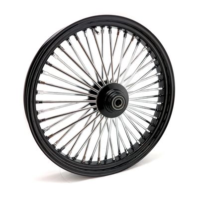 Framhjul MCS radial 48 tjocka ekrar 3.50x23 enkel skiva svart FXDWG 04-05