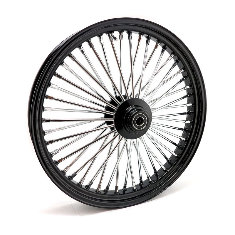 Framhjul MCS radial 48 tjocka ekrar 3.50x23 enkel skiva svart FXDWG 04-05