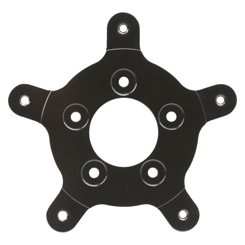 Adapter bromsskiva Arlen Ness FLT/Touring 'open center' style svart