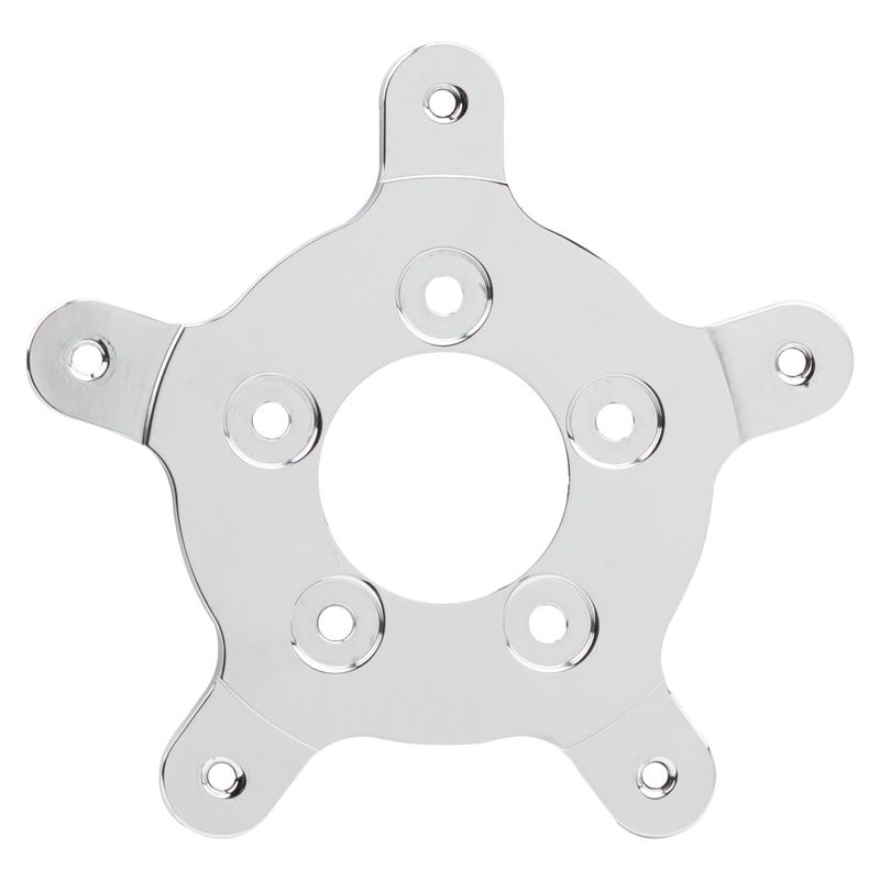 Adapter bromsskiva Arlen Ness FLT/Touring 'open center' style krom