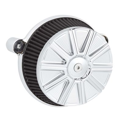 Luftfiltersats Arlen Ness 10-GAUGE 1 Sucker krom Softail 18-24