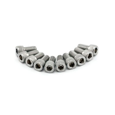 Insexskruv Colony 8/32 1" rostfri räfflad (10-pack)