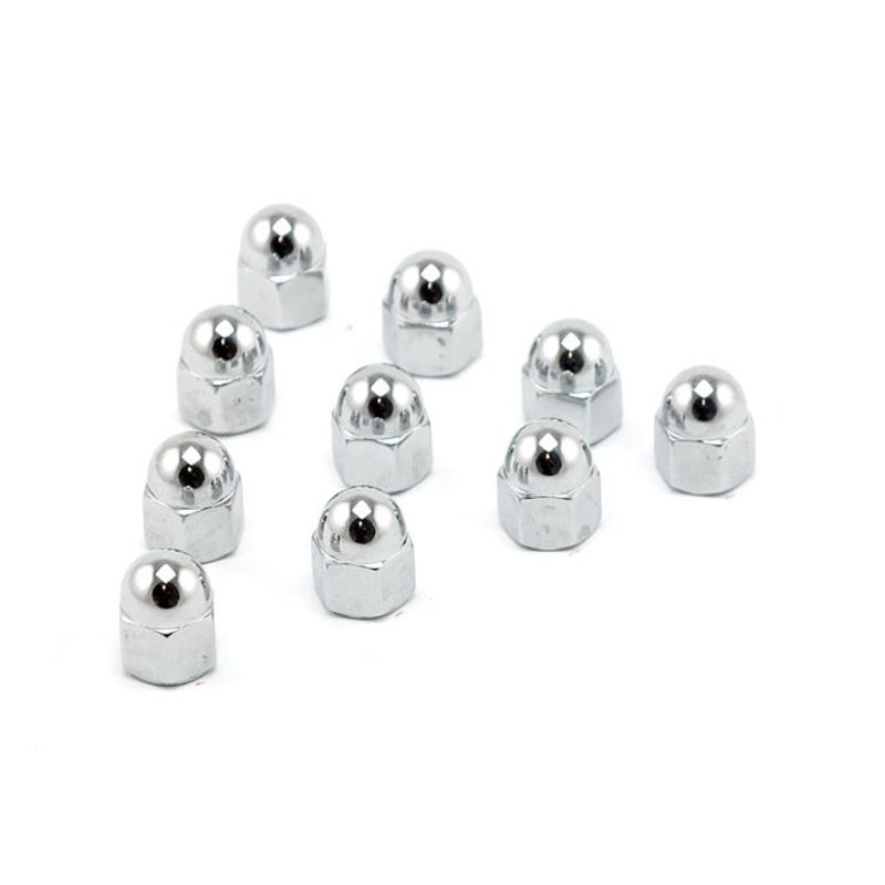 Muttrar Colony Crown 5/16-24 krom AN-104 (10-pack)