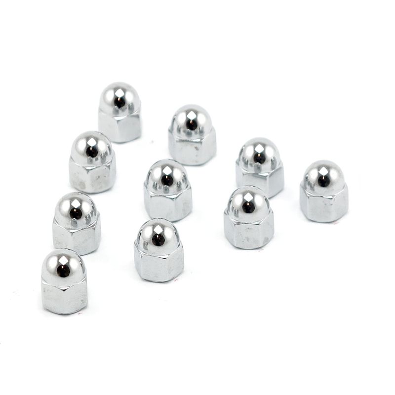Muttrar Colony Crown 5/16-18 krom AN-114 (10-pack)