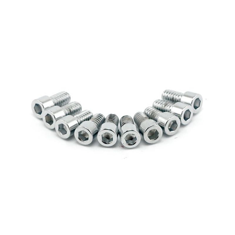 Insexskruvar Colony 7/16-14x1-1/2 (10-pack) polerad krom