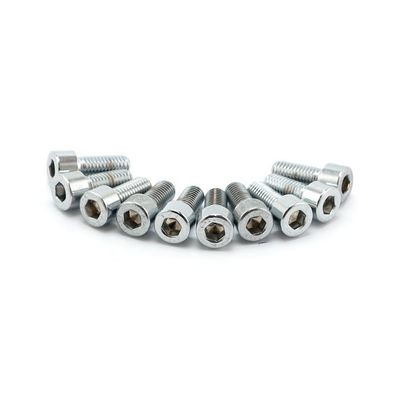 Insexskruvar Colony 6mm 30mm (10-pack) polerad krom