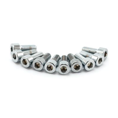 Insexskruvar Colony 8mm 40mm (10-pack) polerad krom