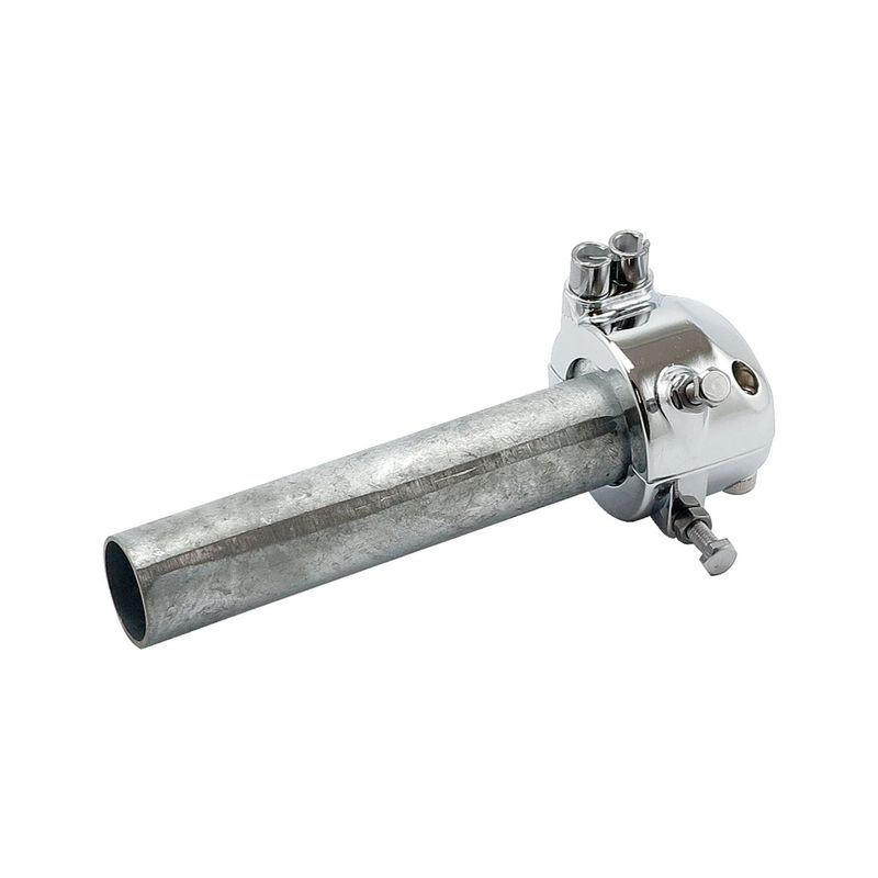 Styre gashandtag Emgo 7/8" 22mm universal krom