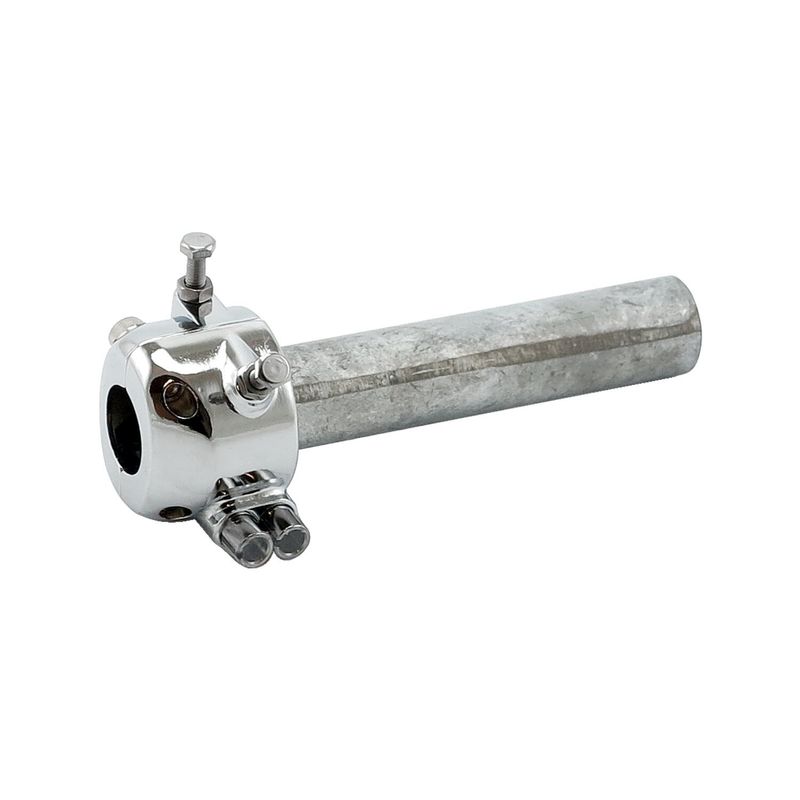 Styre gashandtag Emgo 7/8" 22mm universal krom