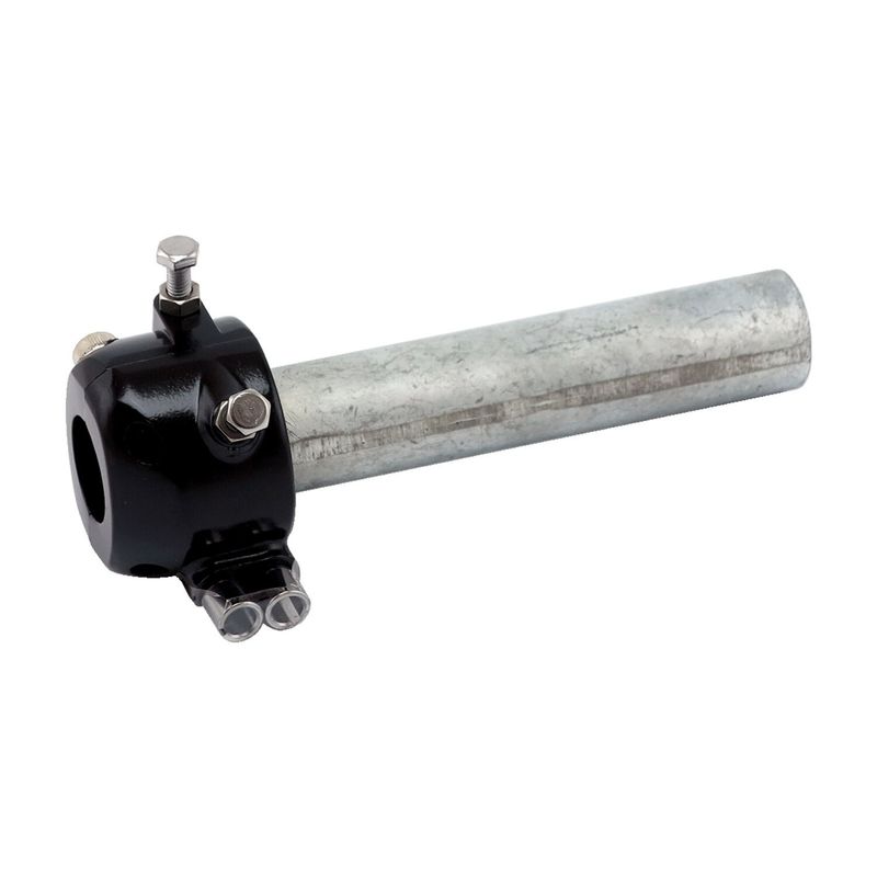 Styre gashandtag Emgo 7/8" 22mm universal svart
