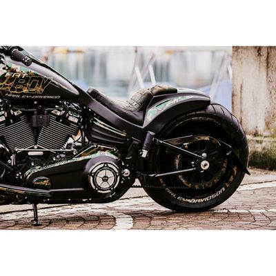 Skärm Cult-Werk Softail Racing 2 bred HD-BRO112