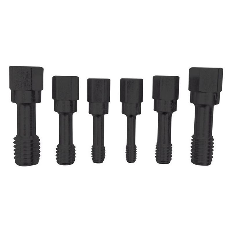 Gängrensningssats tappar Lang Tools 6 delar UNF (6-pack)