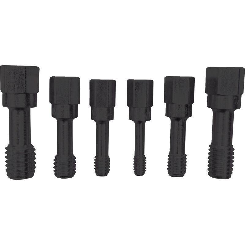 Gängrensningssats tappar Lang Tools 6 delar UNF (6-pack)