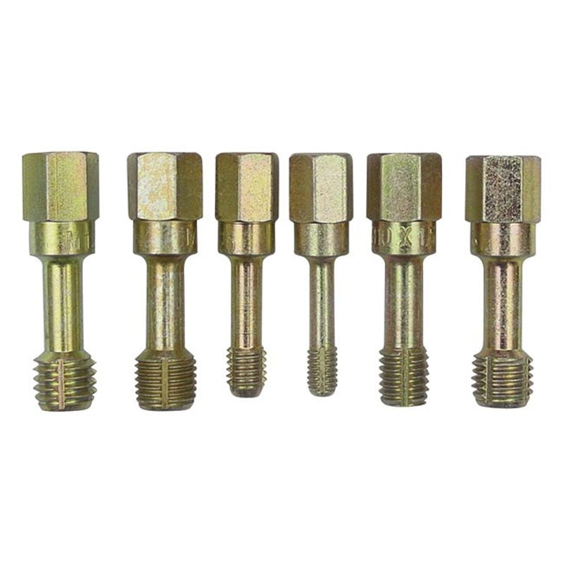 Gängrensningssats tappar Lang Tools 6 delar metrisk (6-pack)