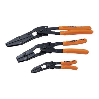 Slangklämtångsats vinklad Lang Tools