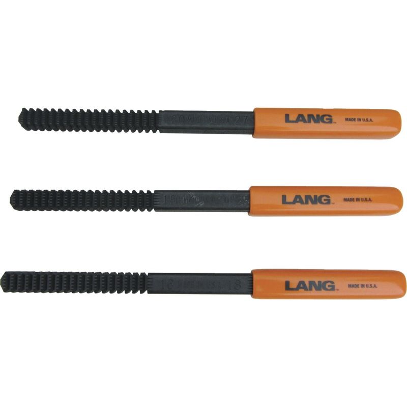 Gängfilssats Lang Tools 3 delar (3-pack)
