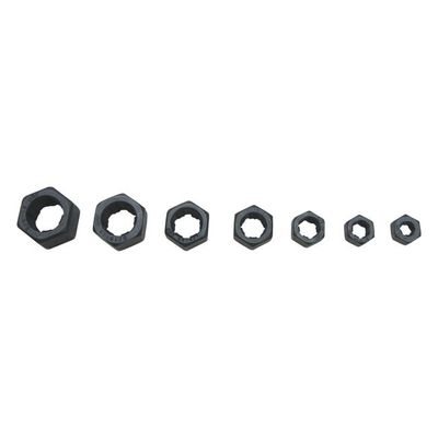 Gängrensningssats snitt Lang Tools 7 delar UNF (7-pack)