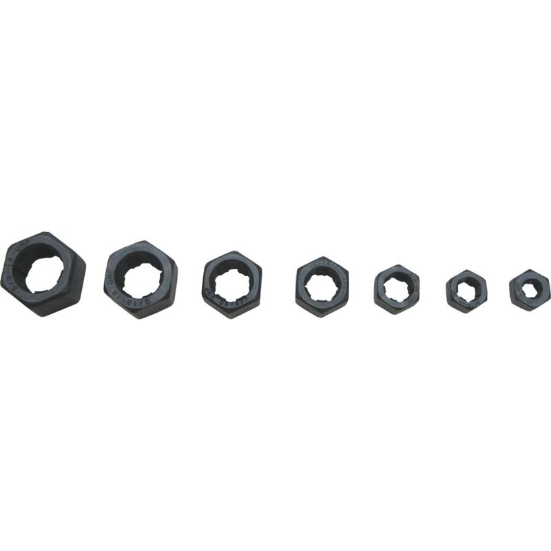 Gängrensningssats snitt Lang Tools 7 delar UNF (7-pack)