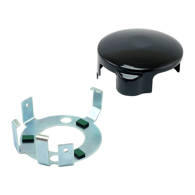 Gavelkåpa startmotor MCS M8 svart Touring, Trikes 17-26