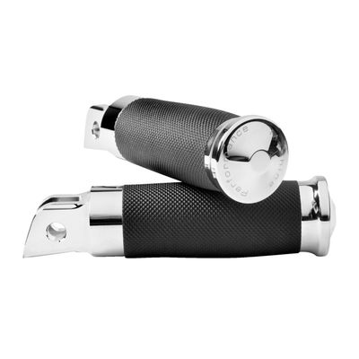 Fotpinnar Performance Machine Rider Softail with foot pegs krom