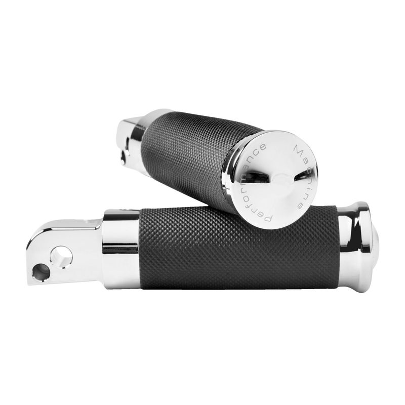 Fotpinnar Performance Machine Passenger Softail with foot krom