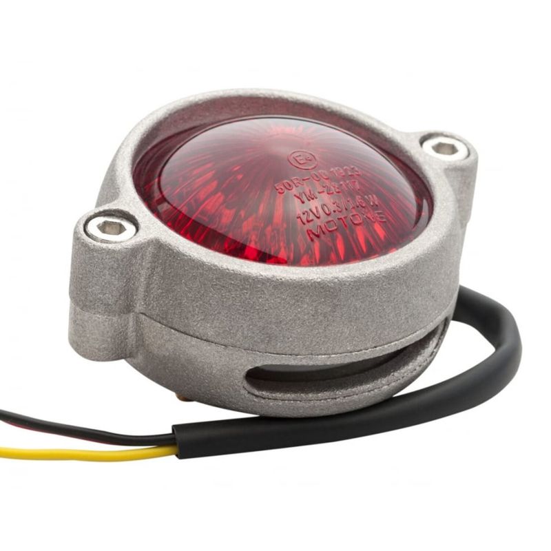 Baklykta LED Motone Eldorado blästrad utan fäste ECE