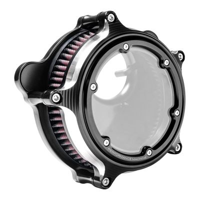 Luftfiltersats Performance Machine 0206-2156-BM PM Softail 18-24
